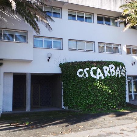 Hotel Os Carballos Sigueiro Exterior foto